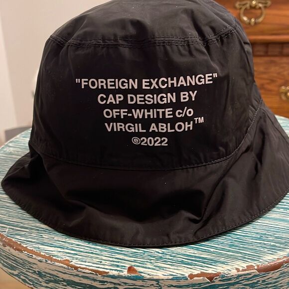 Off-White c/o Virgil Abloh Foreign Exchange Cap Design Hat - Picture 1 of 10